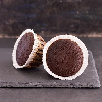 GLUTÉNMENTES, VEGÁN COCOA MUFFIN, VÉGŐGÁZAS CSOMAGOLÁSBAN 140G ( 2*70 G)