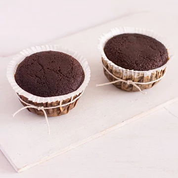 GLUTÉNMENTES, VEGÁN COCOA MUFFIN, VÉGŐGÁZAS CSOMAGOLÁSBAN 140G ( 2*70 G)