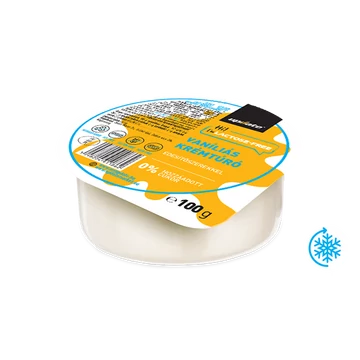 LACTOSE-FREE VANÍLIÁS KRÉMTÚRÓ ÉDESÍTŐSZEREKKEL 100G UPDATE