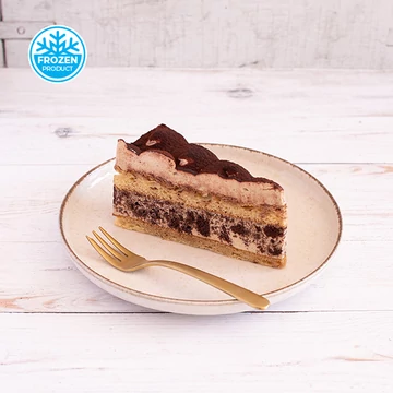 TIRAMISU SZELET ÉDESÍTŐSZEREKKEL, GYORSFAGYASZTOTT 85G, HOZZÁDOTT GLUTÉN NÉLKÜL