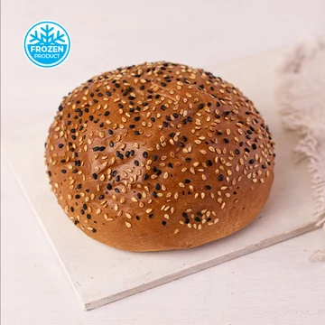 VAJAS ÓRIÁS HAMBURGER ZSEMLE VEGYES SZEZÁMMAGGAL, ÉDESÍTŐSZERREL 65G UPDATE