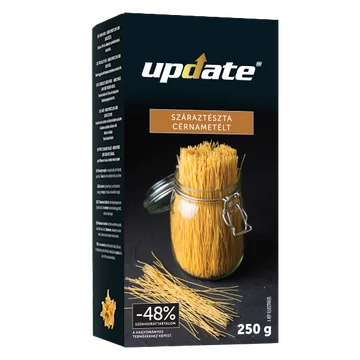 SZÁRAZTÉSZTA CÉRNAMETÉLT 250G UPDATE