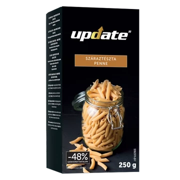 SZÁRAZTÉSZTA PENNE 250G UPDATE