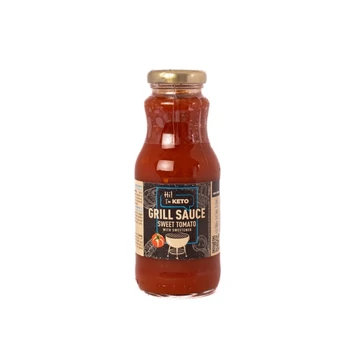 KETO ÉDES PARADICSOMOS GRILL SZÓSZ ÉDESÍTŐSZEREKKEL 250ML UPDATE