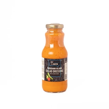 KETO EZERSZIGET SALÁTAÖNTET ÉDESÍTŐSZERREL 250ML UPDATE