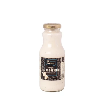 KETO FOKHAGYMÁS SALÁTAÖNTET ÉDESÍTŐSZERREL 250ML UPDATE