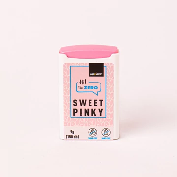 SWEET PINKY STEVIA, ERITRIT ÉS SZUKRALÓZ ALAPÚ ASZTALI ÉDESÍTŐSZER TABLETTA 9G UPDATE