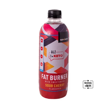 KETO FAT BURNER MEGGY ÍZŰ SZÉNSAVAS ITAL ÉDESÍTŐSZEREKKEL 500ML