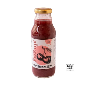 FIZZ UP! ROSTOS MEGGY ITAL ÉDESÍTŐSZEREKKEL 300ML