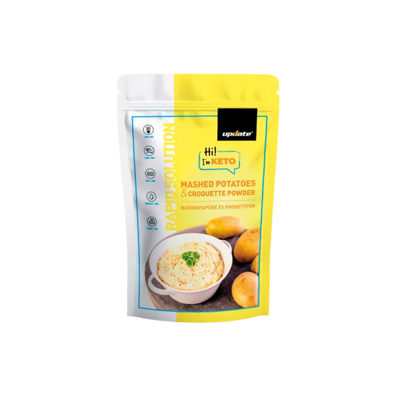 KETO BURGONYAPÜRÉ ÉS KROKETTPOR 120G