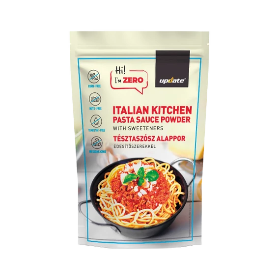 ZERO OLASZOS TÉSZTASZÓSZ ALAPPOR ÉDESÍTŐSZEREKKEL 150G UPDATE