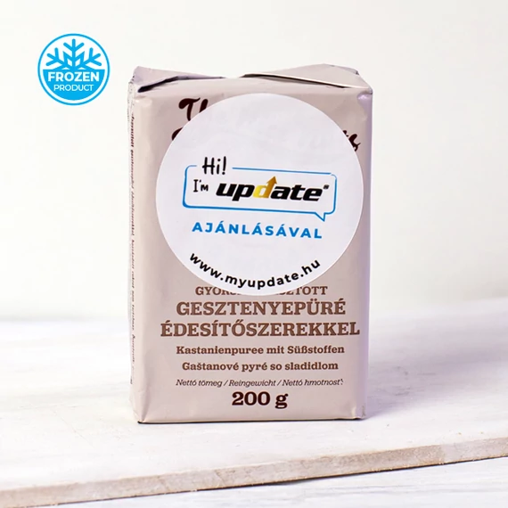 GELATO THE NICE NUTS GESZTENYEPÜRÉ ÉDESÍTŐSZERREL, GYORSFAGYASZTOTT 200G