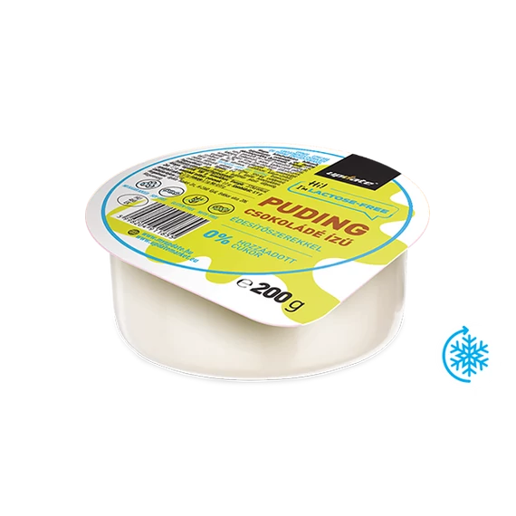 LACTOSE-FREE CSOKOLÁDÉ ÍZŰ PUDING ÉDESÍTŐSZEREKKEL 200G UPDATE