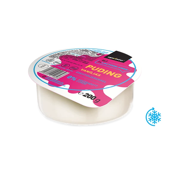 LACTOSE-FREE VANÍLIÁS PUDING ÉDESÍTŐSZEREKKEL 200G UPDATE