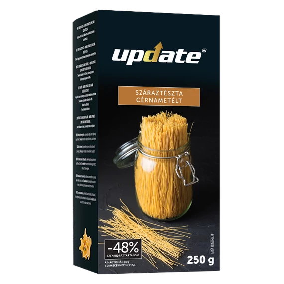 SZÁRAZTÉSZTA CÉRNAMETÉLT 250G UPDATE