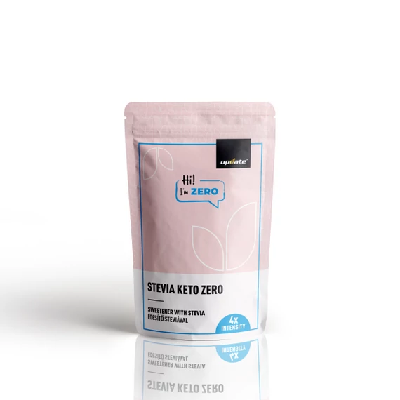 KETO ZERO ÉDESÍTŐ STEVIÁVAL - NÉGYSZERES ERŐSSÉG 250G UPDATE