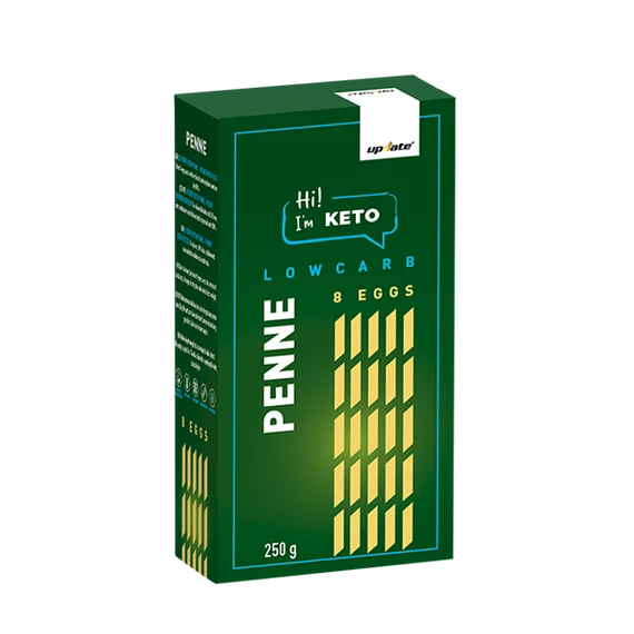 KETO SZÁRAZTÉSZTA PENNE 250G UPDATE