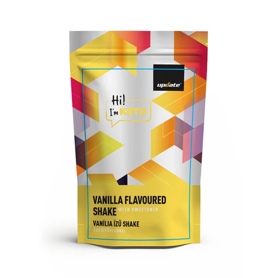 Update KETO Vanília ízű shake édesítőszerrel 210 g