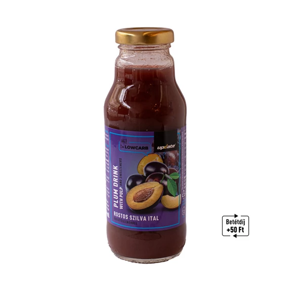 LOWCARB ROSTOS SZILVA ITAL ÉDESÍTŐSZEREKKEL 300ML